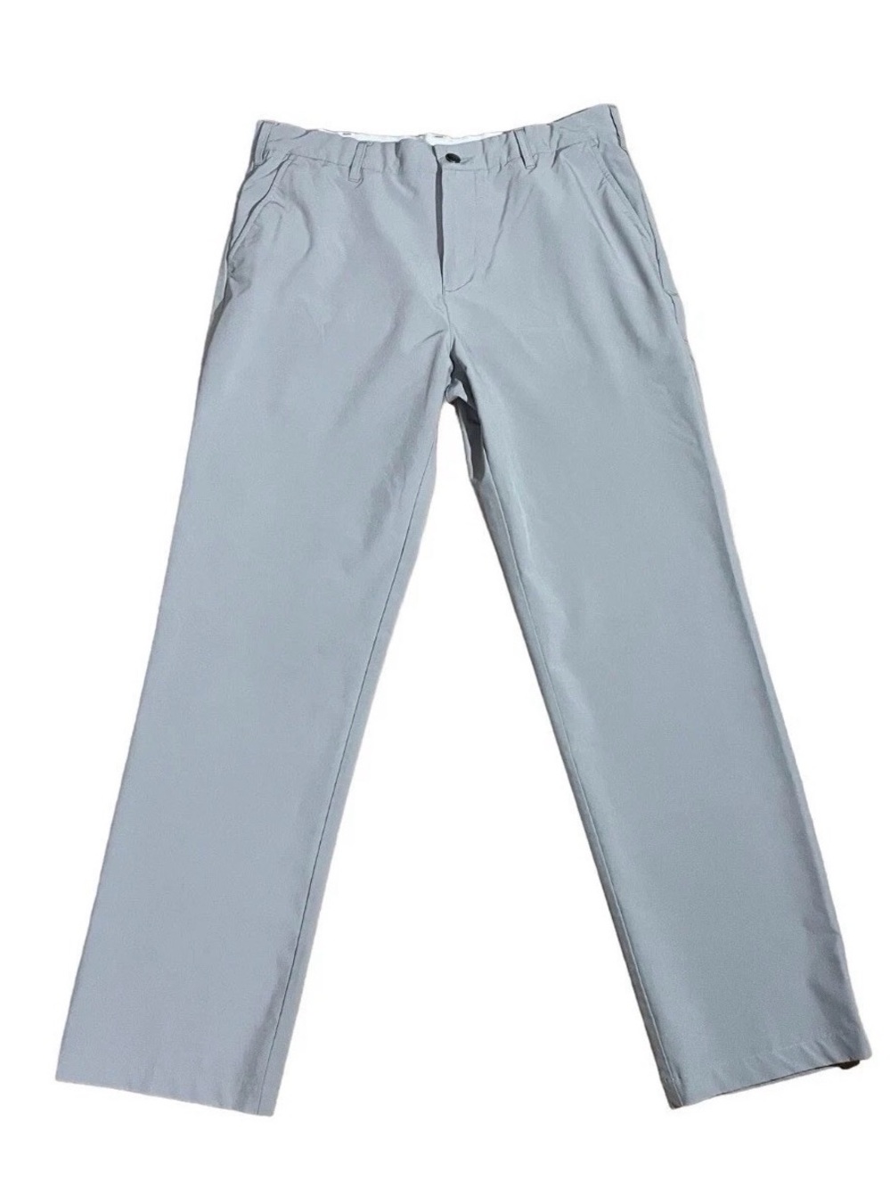 Mens Short Par 4 Golf Pants Casual Stretch Lightweight 34 X 32 Gray